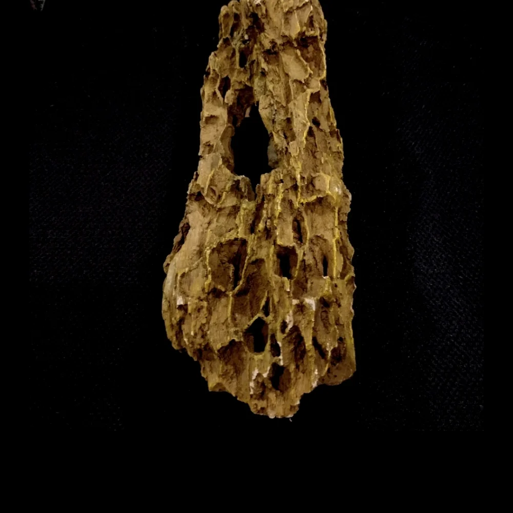 Synthetic Resin Tan-Colored Driftwood Natural Brown Reptile Habitat Decor